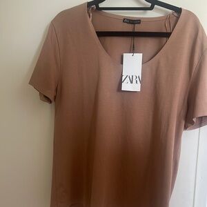 Zara Women's Mocha  Top